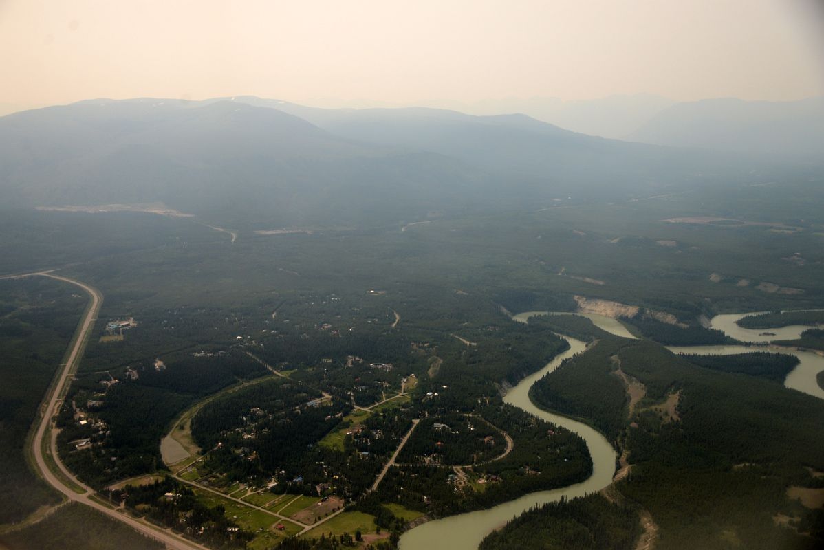 20 Approaching Whitehorse With Yukon River Below From Airplane